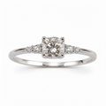 Anel Prata 925 Moissanite