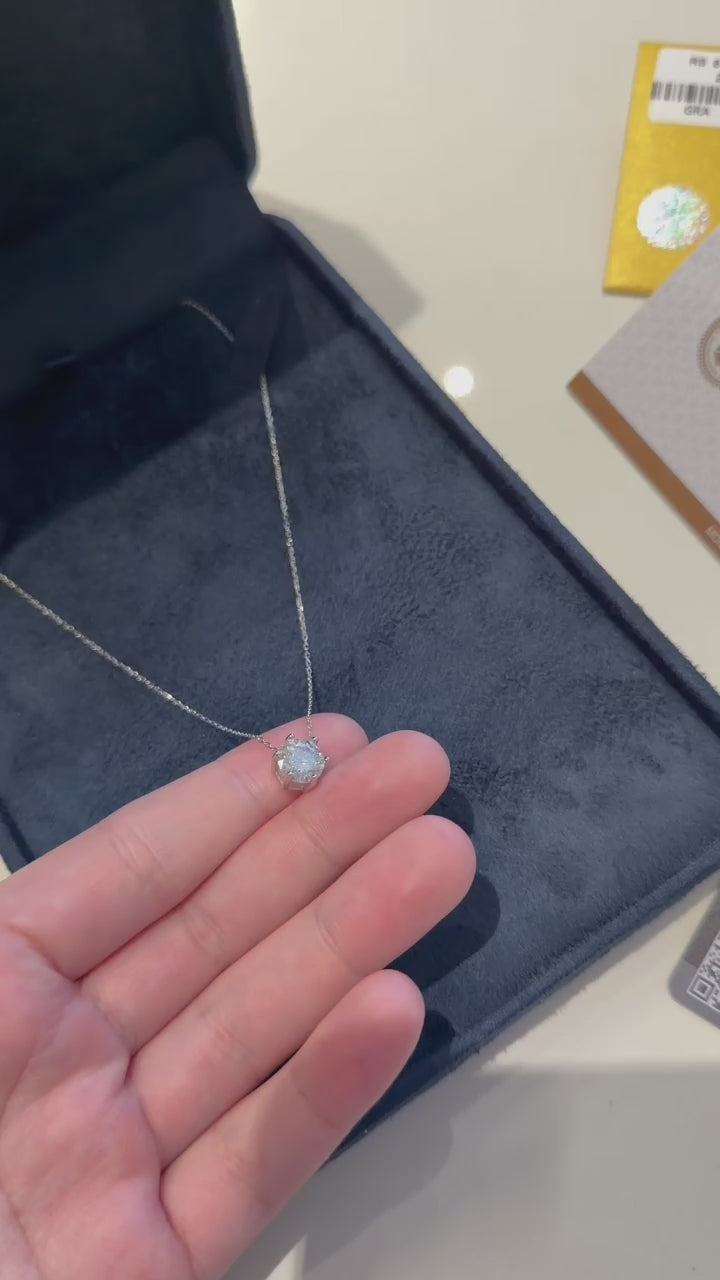 Colar Moissanite Prata 925