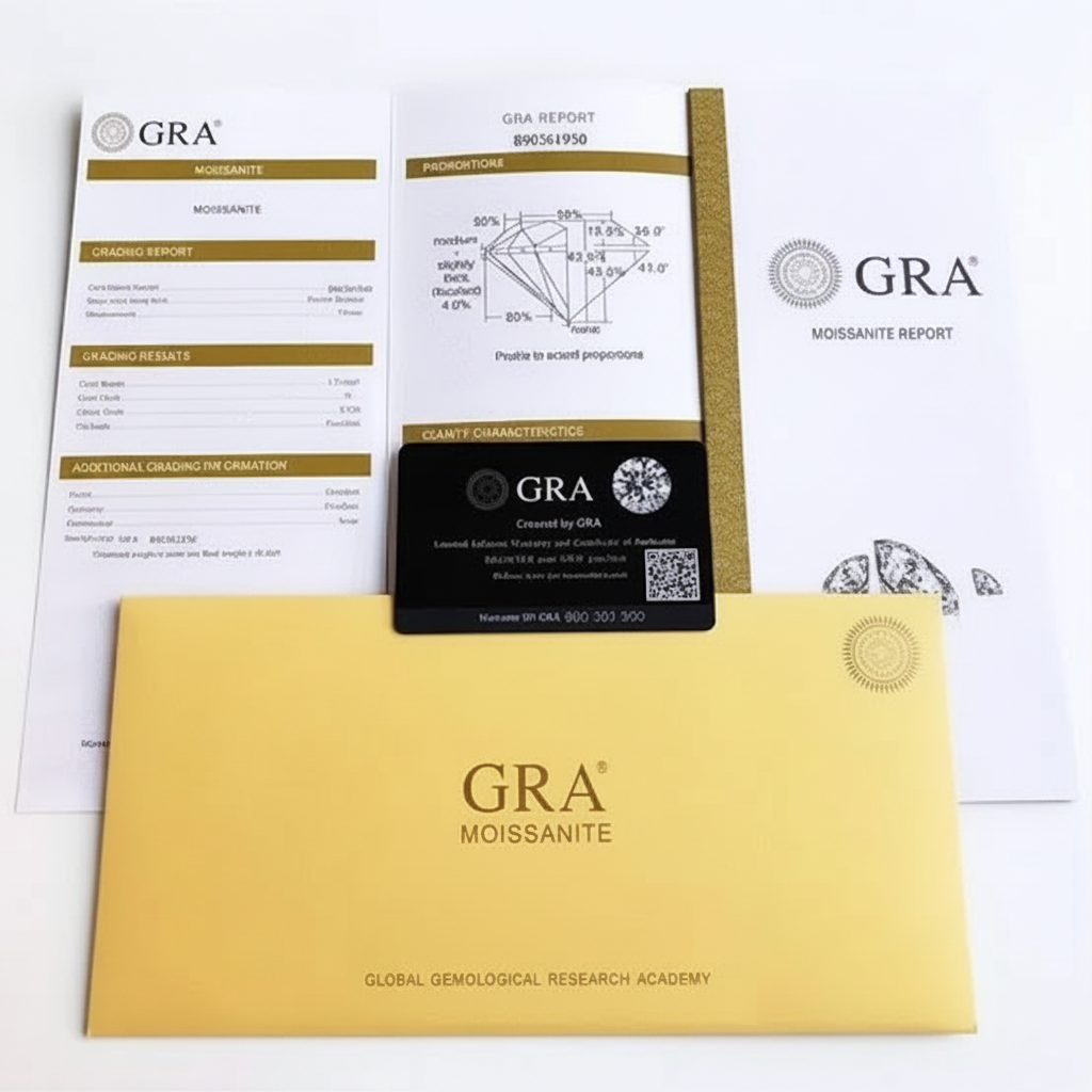 Anel Gota Moissanite Prata 925
