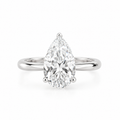 Anel Diamante 1ct Ouro Branco