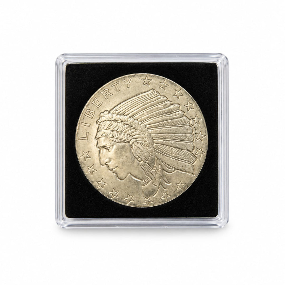 Moeda- Liberty Golden State Mint Indian Head Prata Pura .999 - 31,1g