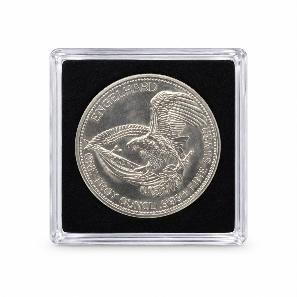 Moeda Engelhard- The American Prospector 1985. Prata Pura .999- 31,1g
