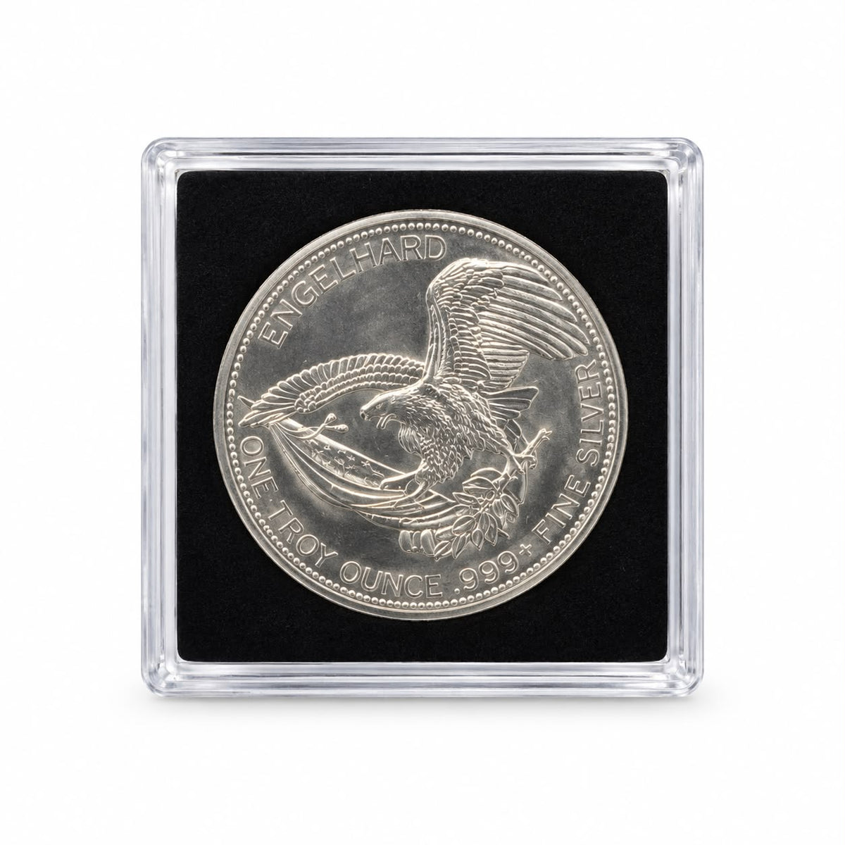 Moeda Engelhard- The American Prospector 1985. Prata Pura .999- 31,1g